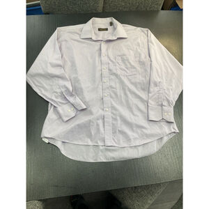 Donald Trump Men’s Dress Shirt Men 18 36/37 Button Up French Cuff